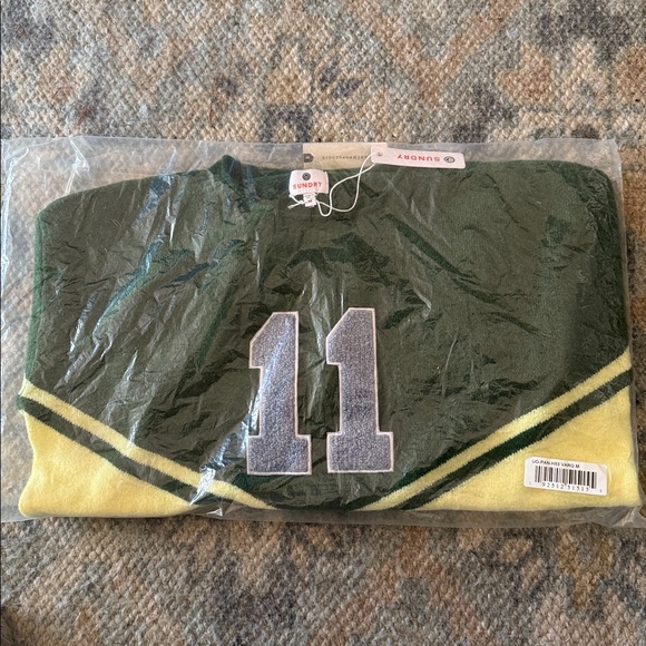 Anthropologie Sundry Varsity Patch Sweater! - Picture 6 of 7